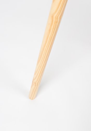 ZUIVER Pinnacle stumtjener - hvid og natur grantr