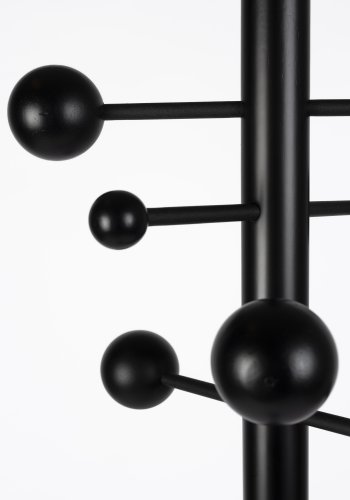 ZUIVER Jason stumtjener - sort gummitr