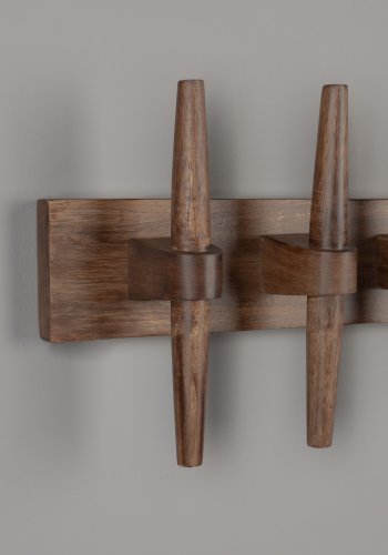 DUTCHBONE Jakub knagerkke - valnddefarvet mangotr