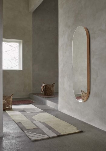 BROSTE COPENHAGEN Safi kurv, m. hank - natur rattan - (st af 2)