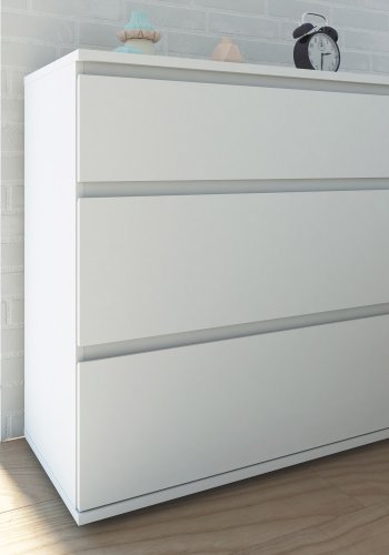 TVILUM Nova  Kommode - Hvid komposittr, (84x40)