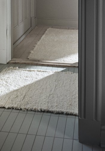 BROSTE COPENHAGEN Smilla gulvtppe, rektangulr - off white bomuld (200x300)