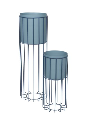 BROSTE COPENHAGEN Fenja stander m. skjuler - bl jern (st af 2)