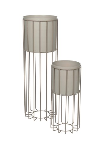 BROSTE COPENHAGEN Fenja stander m. skjuler - taupe jern (st af 2)