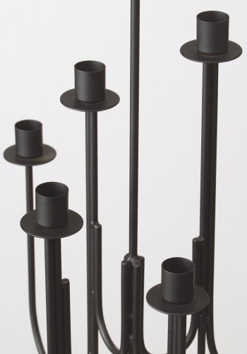 BROSTE COPENHAGEN Farri lysestage - sort jern