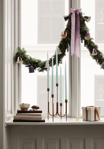 BROSTE COPENHAGEN Farri lysestage - sort jern