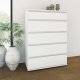 TVILUM Nova  Kommode - Hvid Komposittr, (107x76)