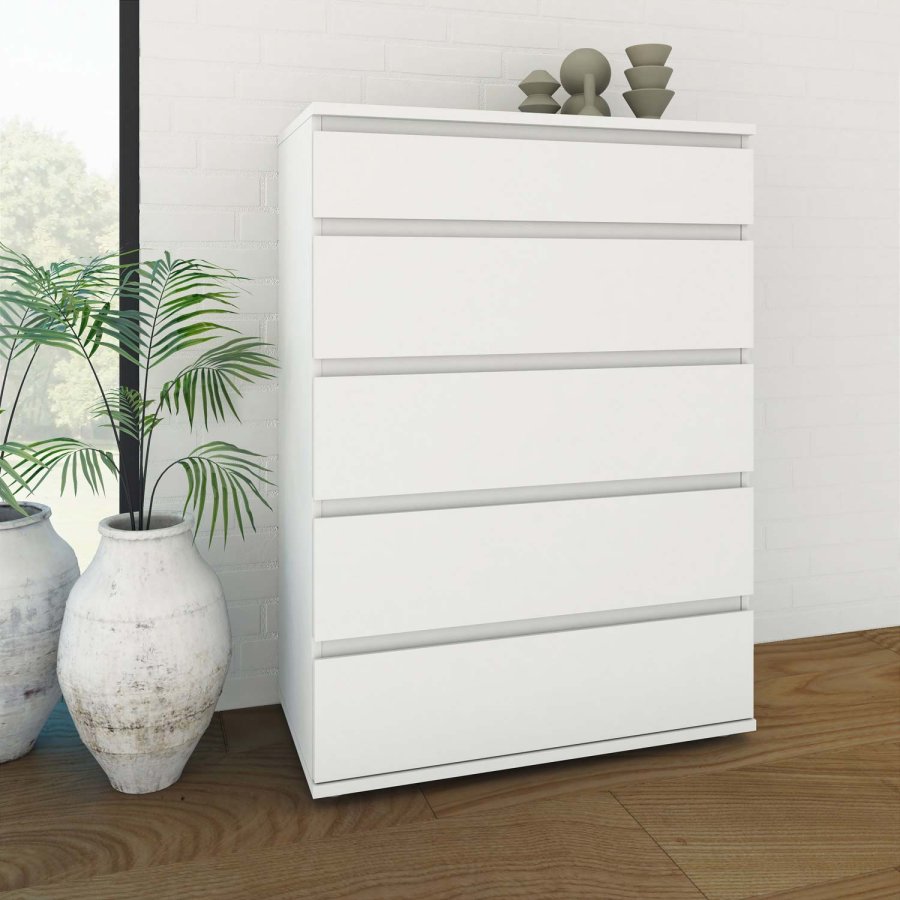 TVILUM Nova  Kommode - Hvid Komposittr, (107x76)