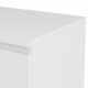 TVILUM Nova  Kommode - Hvid Komposittr, (107x76)