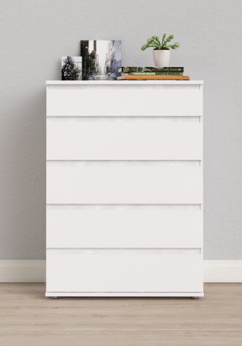 TVILUM Nova  Kommode - Hvid Komposittr, (107x76)