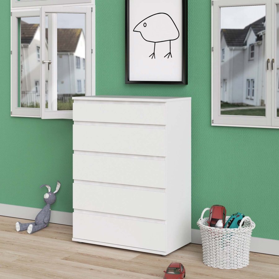 TVILUM Nova  Kommode - Hvid Komposittr, (107x76)