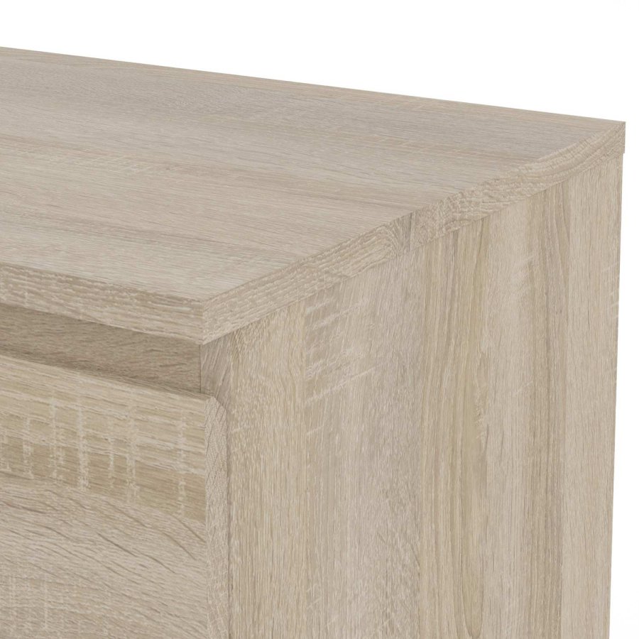 TVILUM Nova Kommode - Naturfarvet komposittr, Eg struktur, (107x40)