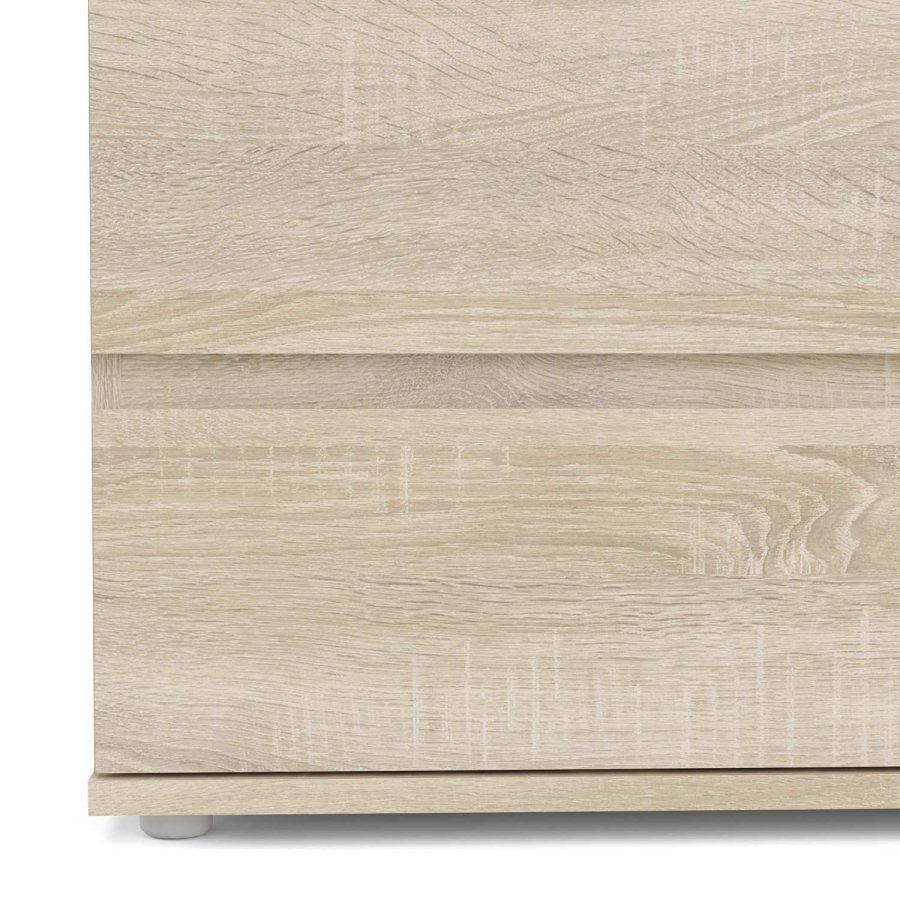 TVILUM Nova Kommode - Naturfarvet komposittr, Eg struktur, (107x40)