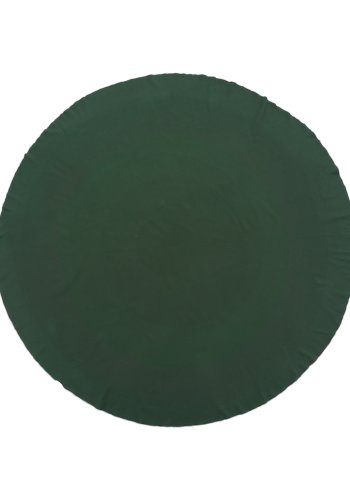 BROSTE COPENHAGEN Wilhelmina dug, rund - grn bomuld (200)