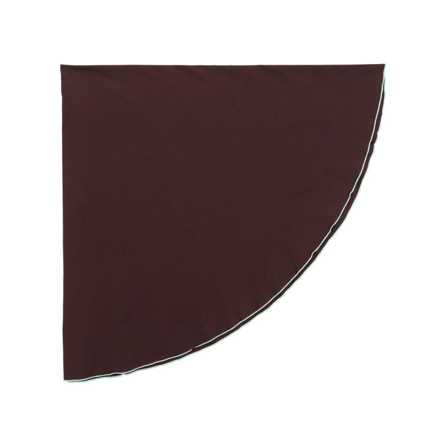 BROSTE COPENHAGEN Wilhelmina dug, rund - brun bomuld (200)