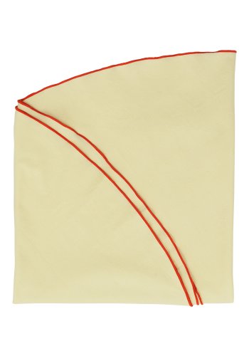 BROSTE COPENHAGEN Wilhelmina dug, rund - lysegul bomuld (200)