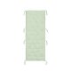 BROSTE COPENHAGEN Franca strandtppe, rektangulr - jelly grn bomuld (70x200)