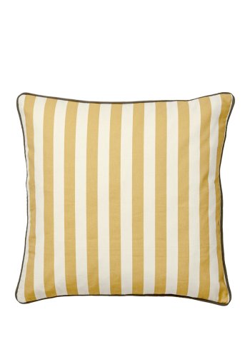 BROSTE COPENHAGEN Franca udendrs pudebetrk, kvadratisk - harvest gold bomuld (50x50)