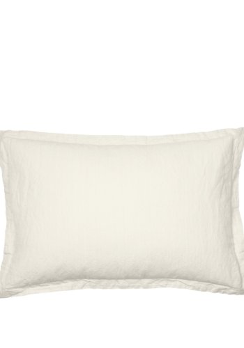 BROSTE COPENHAGEN Linn pudebetrk, rektangulr - castle beige bomuld/hr (40x60)