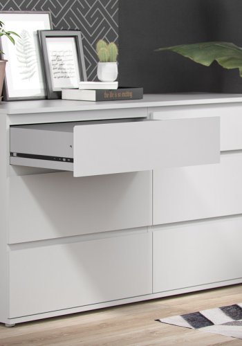 TVILUM Nova  Kommode - Hvid Komposittr, (84x50)