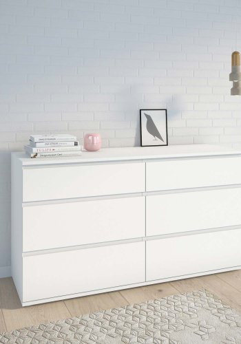 TVILUM Nova  Kommode - Hvid Komposittr, (84x50)