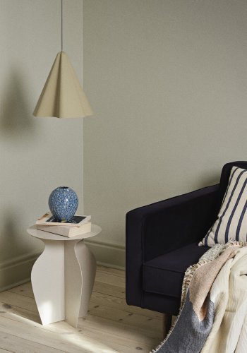 BROSTE COPENHAGEN Urna sidebord, rund - rainy day gr jern (35)