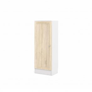 TVILUM Basic bogkasse, m. 1 lge - hvid og egetrsfarvet folie