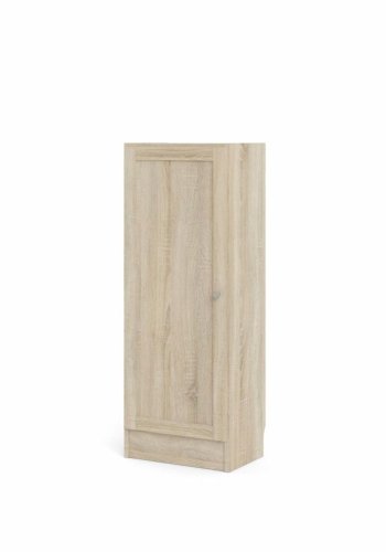 TVILUM Basic bogkasse, m. 1 lge - egetrsfarvet folie