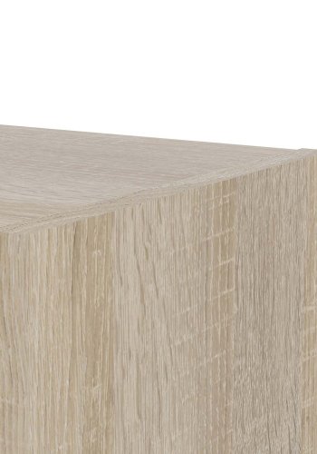 TVILUM Basic bogkasse - egetrsstruktur, m. 4 hylder 