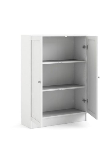 TVILUM Basic reol - hvid, m. 2 lger og 2 hylder 