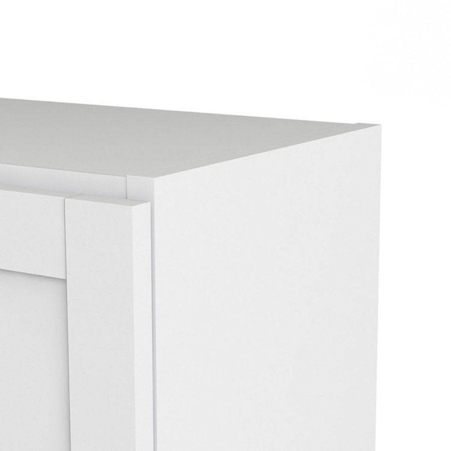 TVILUM Basic reol - hvid, m. 2 lger og 2 hylder 