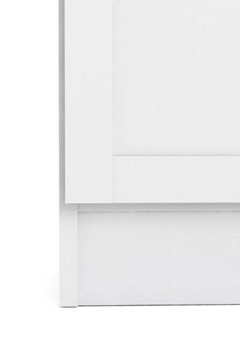 TVILUM Basic reol - hvid, m. 2 lger og 2 hylder 