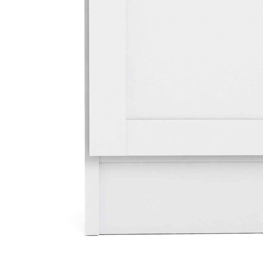 TVILUM Basic reol - hvid, m. 2 lger og 2 hylder 