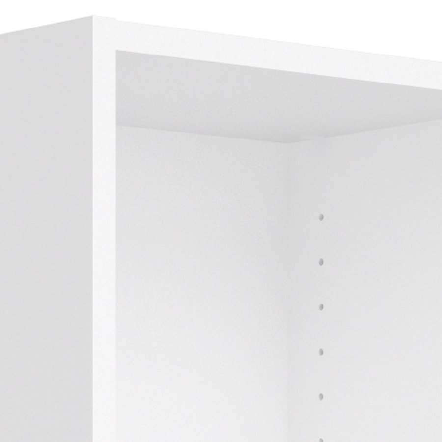 TVILUM Basic bogkasse - hvid, m. 2 hylder 