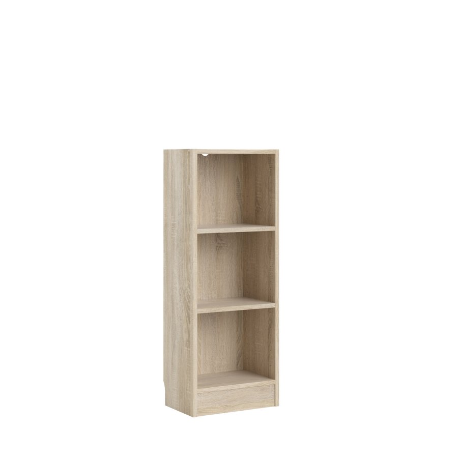 TVILUM Basic bogkasse - egetrsstruktur, m. 2 hylder