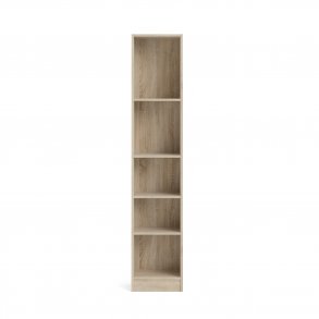 TVILUM Basic bogkasse - egetrsstruktur, m. 4 hylder