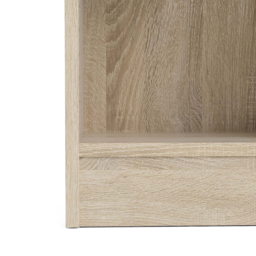 TVILUM Basic bogkasse - egetrsstruktur, m. 4 hylder