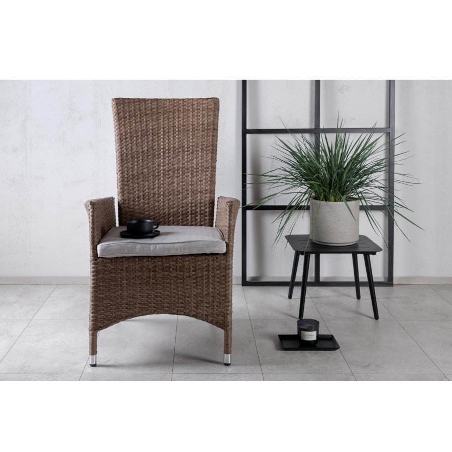 VENTURE DESIGN Padova - Recliner - Nature Wicker/nature cushion
