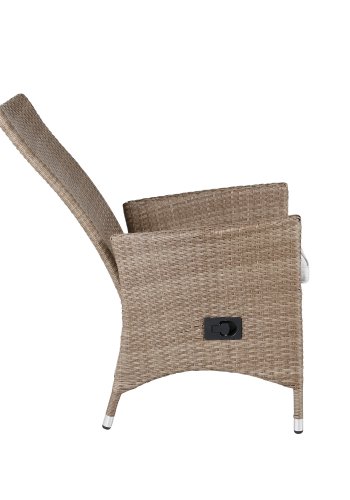 VENTURE DESIGN Padova - Recliner - Nature Wicker/nature cushion