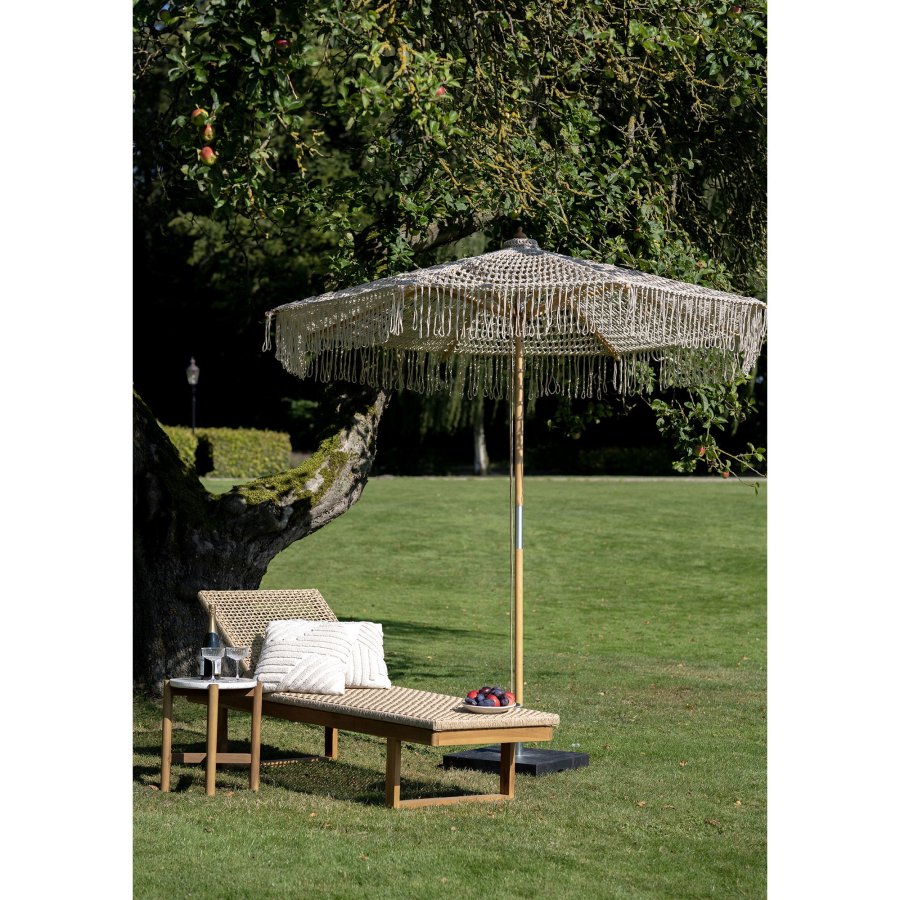 HOUSE NORDIC  Derby Solseng - Solseng, teak/polyrattan, natur
