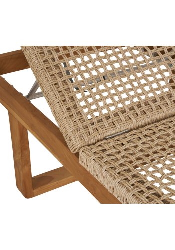 HOUSE NORDIC  Derby Solseng - Solseng, teak/polyrattan, natur