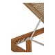 HOUSE NORDIC  Derby Solseng - Solseng, teak/polyrattan, natur