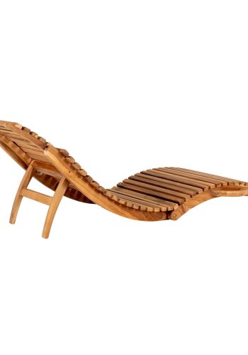 HOUSE NORDIC Arrieta solvogn - natur teaktr (185x56)