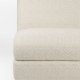 ZUIVER Mississippi udendrs loungestol - beige olefin fiber/polyester