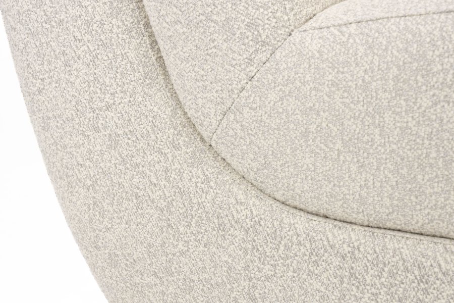 ZUIVER Mississippi udendrs loungestol - beige olefin fiber/polyester
