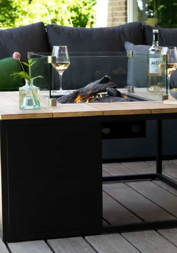 COSI FIRES Cosi kvadratisk glaskant L, beskyttelsesglas (50x50)