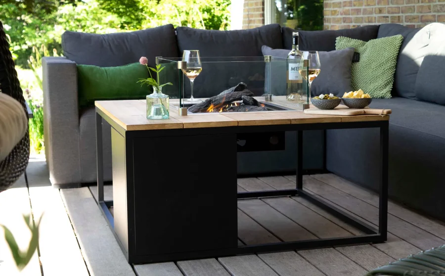 COSI FIRES Cosi kvadratisk glaskant L, beskyttelsesglas (50x50)