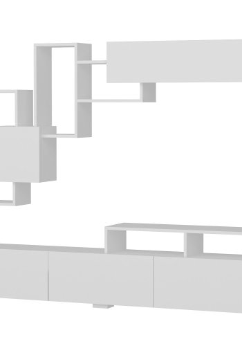 NORDVÄRK Elit TV-enhed, hvid