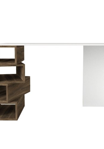 NORDVÄRK Jenga arbejdsbord, hvidWalnut