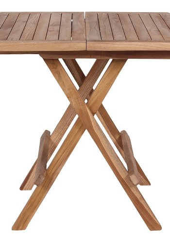 HOUSE NORDIC Bilbao sofabord - natur teaktr, kvadratisk (50x50)